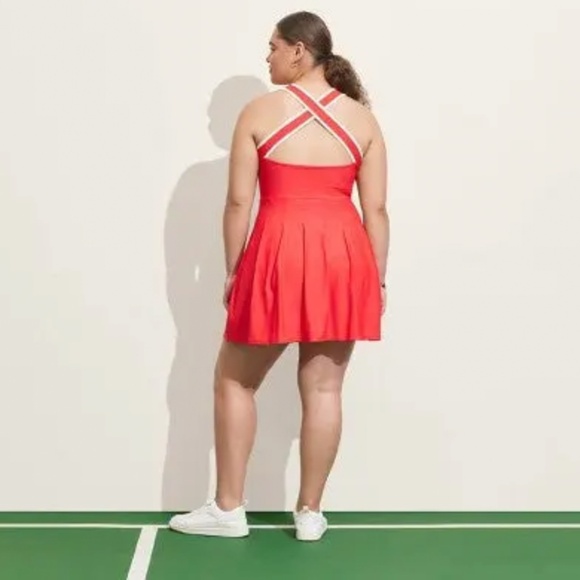 Prince Pickleball Women's Cross-Back Pleated Dress - Picture 2 of 8